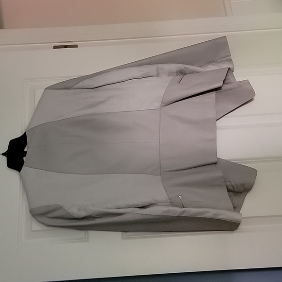 Layfette 148 Gray Leather Jacket - Picture 7 of 7